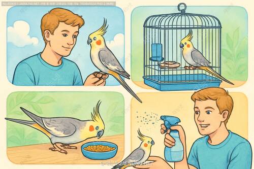 🦜 왕관앵무 입문자 사육 가이드