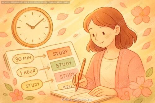 시간 간격 효과를 고려한 효과적인 학습 일정 계획 🕰️📚