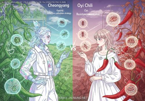 청양고추 vs 오이고추 - 병해충 저항성 비교와 효과적인 재배 전략 🌶️🥒