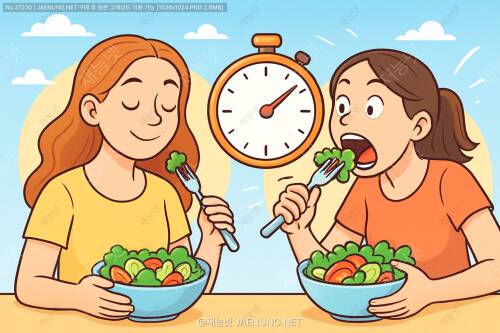 🍽️ 식사 속도가 체중에 미치는 영향 🏃‍♂️