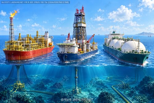 🌊 해양플랜트 삼총사, FPSO·드릴쉽·FSRU는 무엇이 어떻게 다를까