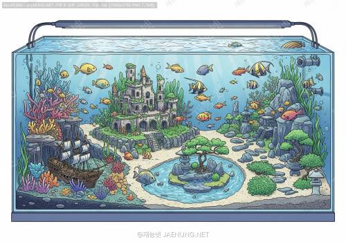 🐠 어항 리모델링 완벽 가이드: 레이아웃 변경으로 새로운 수중 세계 만들기 🌊