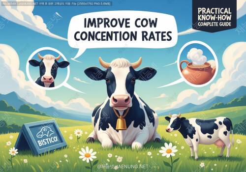 🐄 젖소 수태율 개선, 이렇게 하면 성공한다! 실전 노하우 완벽 가이드 💚