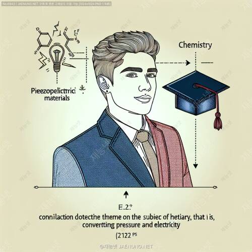 화학 압전 재료: 압력을 전기로 변환하다 🔬⚡