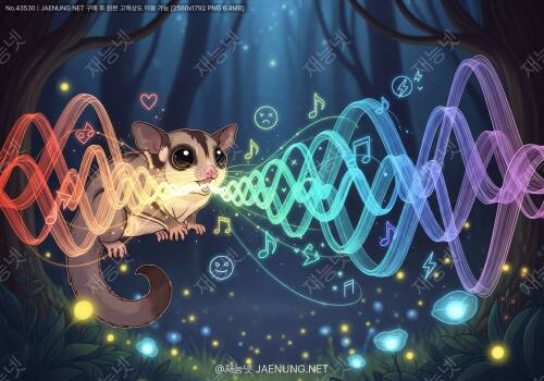 🐿️ 슈가글라이더의 신비로운 소리 세계: 작은 날다람쥐가 들려주는 감정의 언어 🎵