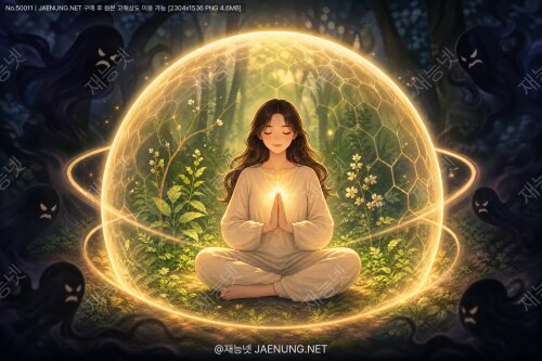 🛡️ 프로텍션 기법: 부정적 에너지로부터 나를 감싸는 에너지 보호막 만드는 법