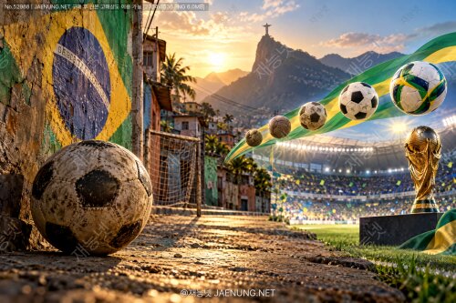 ⚽🇧🇷 펠레부터 네이마르까지, 브라질 거리 축구의 깊은 뿌리 — 맨발의 골목에서 세계 무대까지 이어진 '징가'의 계보