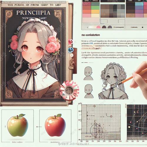 🍎 뉴턴의 '프린키피아': 사과 한 알에서 시작된 물리학 혁명의 대서사시 (1687)
