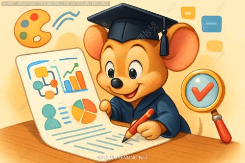 학술 논문의 시각적 초록(Visual Abstract) 디자인 및 교정 🎨📊