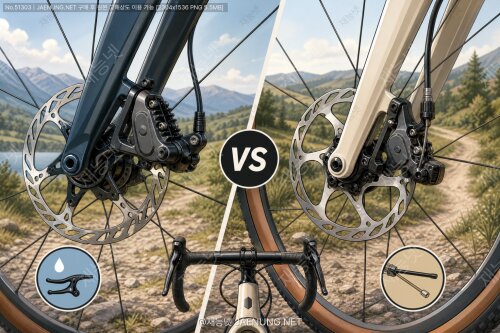 🔧 유압 디스크 vs 기계식 디스크 — 그래블·투어링 라이딩에서 어떤 브레이크를 선택해야 할까?