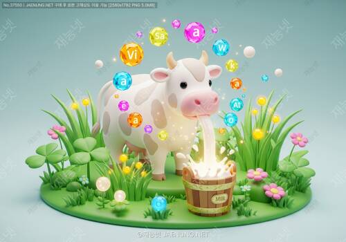 🐄 젖소의 건강한 우유 생산을 위한 비타민 요구량 완벽 가이드 💚