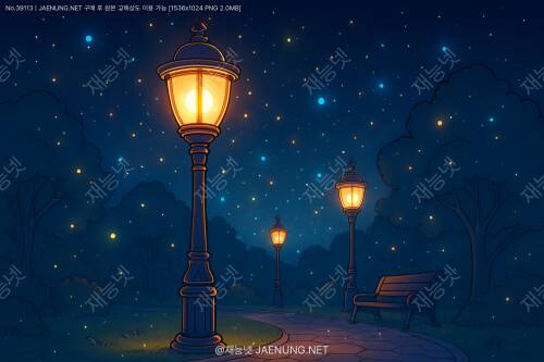 🌙 밤의 공원을 밝히는 과학, 조명기둥의 모든 것