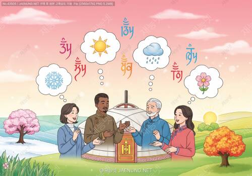 몽골어로 ‘날씨와 계절’ 자연스럽게 이야기하기: 인사부터 감정 표현까지 🌤️❄️🍃🌧️