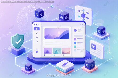 블록체인 기술을 활용한 분산형 블로그 플랫폼 UI 디자인
