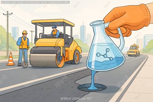🛣️ 도로 포장 수명 연장용 첨가제 기술