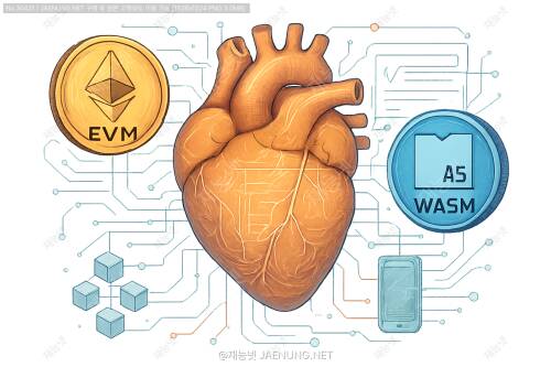스마트 컨트랙트의 심장을 파헤치다: EVM vs WASM, 누가 미래를 지배할까? 🧐