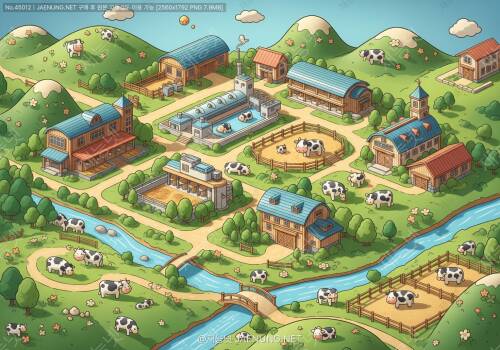 🐄 젖소 목장 배치도 설계 완벽 가이드 🏡