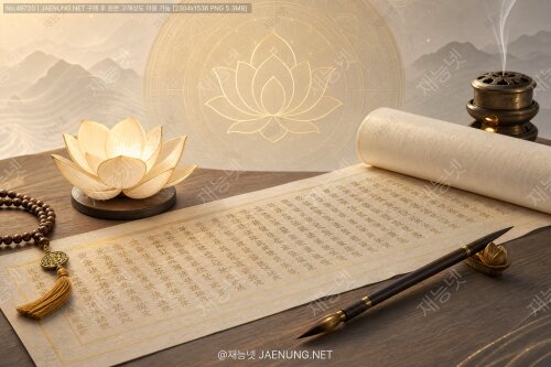 📿 사경 수행이란 무엇인가: 경전을 한 글자씩 베껴 쓰는 것이 기도가 되는 원리와 그 깊은 의미