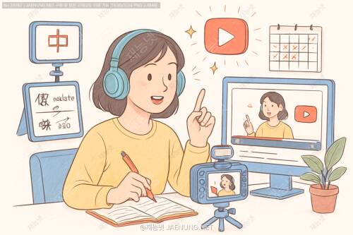 한 달 만에 중국어 유튜버 되기? 쌉가능! 매일 영상 올리기 챌린지 A to Z