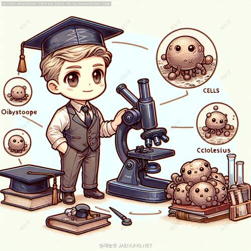 로버트 훅의 현미경 관찰과 '세포' 용어 도입 🔬🧬