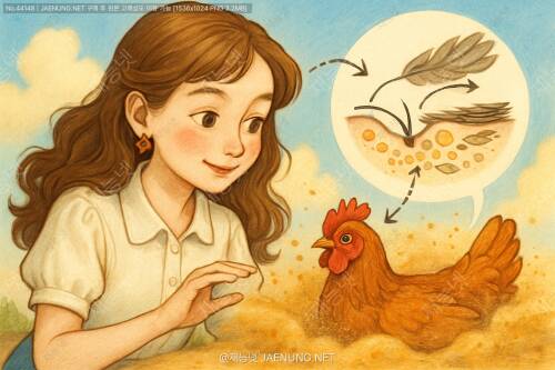 🐔 닭이 모래목욕을 하는 과학적 원리 🛁