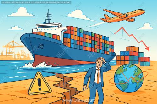 🚢 대형 컨테이너선 좌초: 글로벌 물류망이 붕괴되는 순간과 그 파장