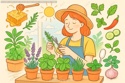 내 손으로 키우는 미니 텃밭 🌿힐링과 꿀맛을 동시에 잡는 향신료 식물 A to Z