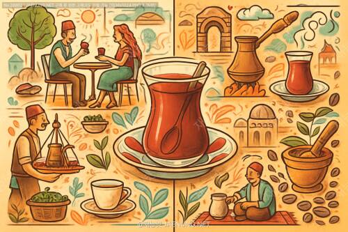 터키어 차이(Çay)와 커피 문화: 한 잔에 담긴 터키의 역사와 일상 🇹🇷☕