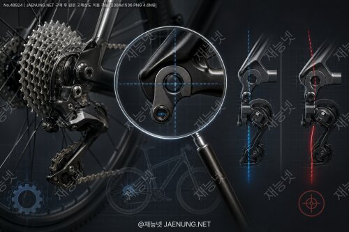 🔧 디레일러 행어 정렬(Hanger Alignment) — 변속 불량의 숨은 범인을 잡아라