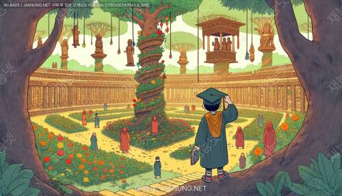 🌿 바빌론의 공중정원과 중국의 원림: 자연을 재창조한 정원 문화 🏯
