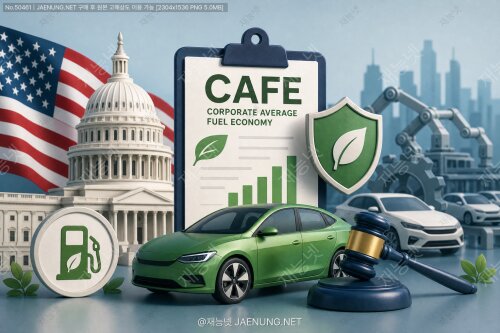 🚗 미국 CAFE 연비 규제 완전 정복 — 자동차 제조사를 뒤흔든 법의 모든 것