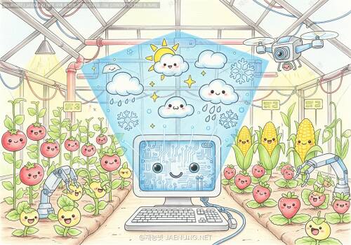 🌱 온실 컴퓨터가 날씨를 예측하는 인공지능의 힘: 스마트팜의 미래를 여는 기술 🤖