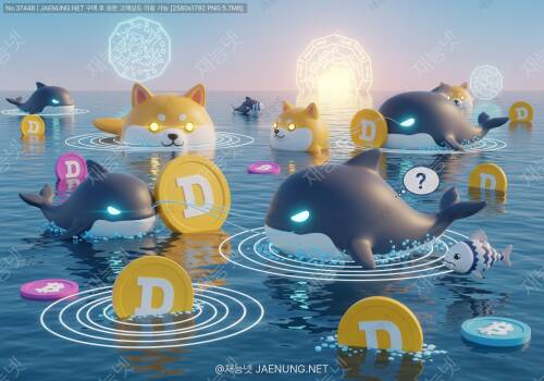 🐕 도지코인의 거대 고래들: 시장을 움직이는 보이지 않는 손과 조작 가능성 분석