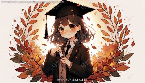 🍂 계절감 있는 배경 그리기~