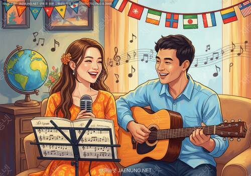 🎵 외국어 축가: 국제결혼식을 위한 준비 🌍