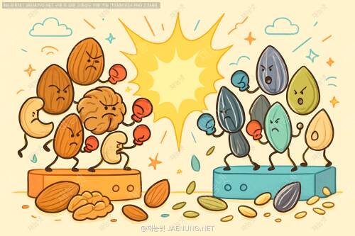 🥜 견과류 VS 씨앗: 영양 전쟁의 승자는 누구?