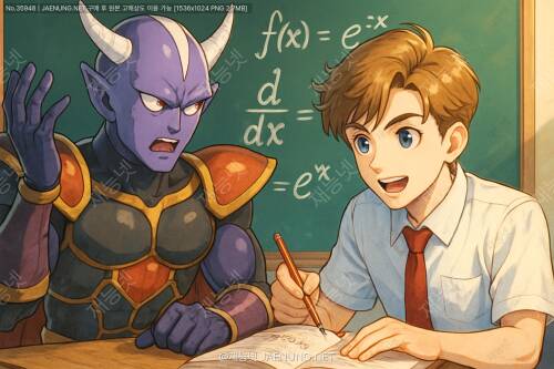 지수함수 미분, 대체 왜 너만 특별한 건데? 👽우주 최강 빌런에서 절친으로 만드는 비밀 과외