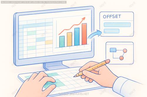 차트 동적 참조: OFFSET 함수와 이름 관리자 활용 🚀📊
