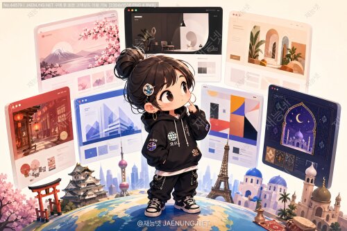 🌍 디지털 미학과 문화적 차이: 국가별로 선호하는 웹디자인이 다른 이유와 그 속에 숨겨진 문화 코드
