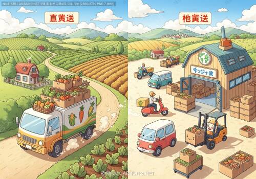 🚚 택배직송 vs 거점배송, 농식품 물류비용 효율성 완전정복! 📦