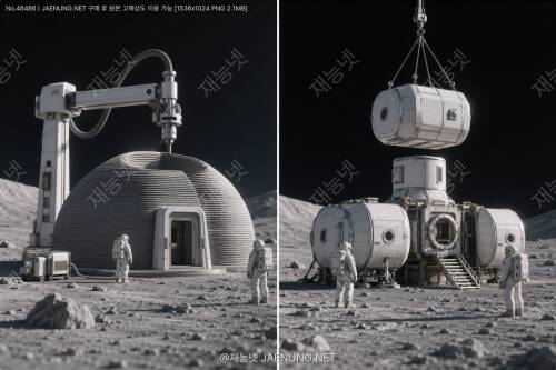 🌕 3D 프린팅 우주 거주지 vs 조립식 모듈달 기지 건설, 어떤 방법이 진짜 답일까?
