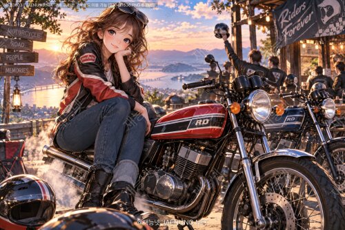 🏍️💨 야마하 RD350, 2행정 엔진의 추억을 간직한 라이더들의 성지 — "링딩딩" 배기음과 오일 연기로 쓴 전설의 기록
