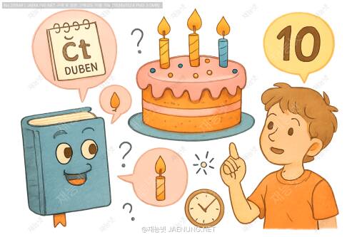 🎂 체코어로 배우는 나이와 생일 표현 🎉