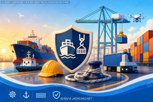 ⚓ 하역 노동자(Stevedore) — 컨테이너 자동화 시대에도 항구를 지키는 인력의 진짜 역할
