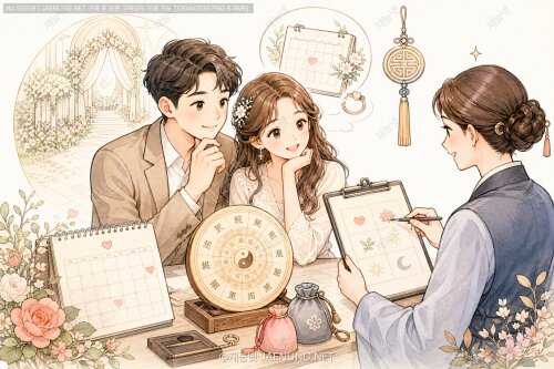 💒 결혼식 날짜를 사주로 잡는 방법과 웨딩 업계의 택일 서비스 완전 정복 가이드