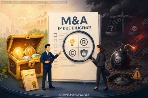 💼 M&A 과정에서의 지식재산권 실사: 숨겨진 보물과 지뢰를 찾아내는 법