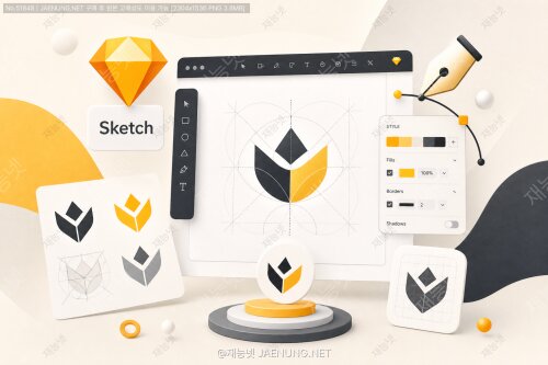 로고 디자인을 위한 Sketch 앱 활용 가이드 🎨