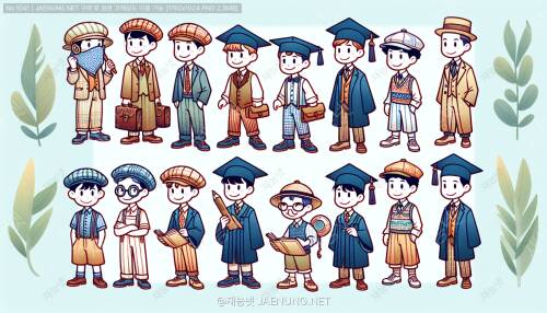 캐릭터 의상 디자인: 직업별 특징 살리기 🎨👔👩‍🍳