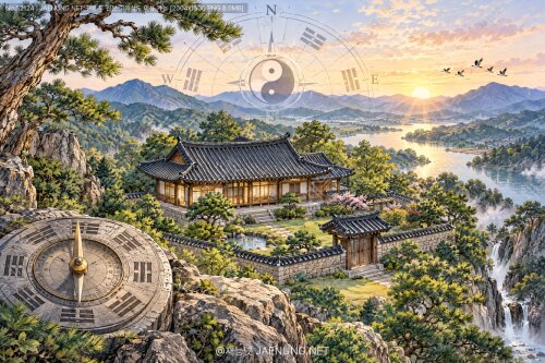 풍수에서 좌향(坐向)의 의미:집이 앉은 방향과 바라보는 방향이 운명을 바꾼다