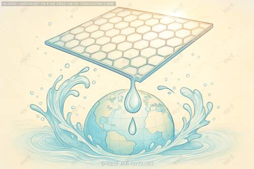 그래핀, 물을 구원할 단 한 겹의 기적 💧